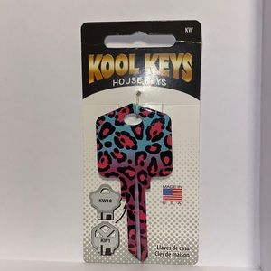 Kool Keys Leopard Blank Key